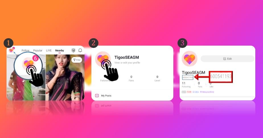 how to find likee id